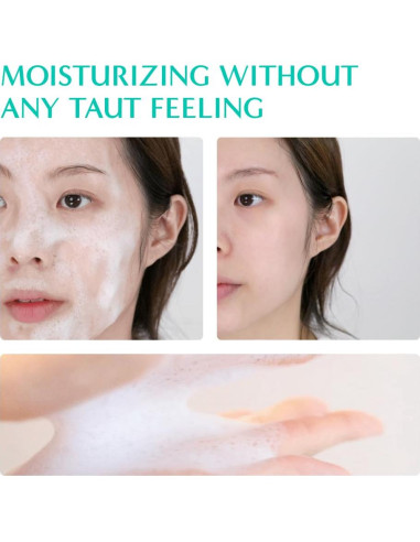 Limpiador y Crema Hidratante Donghae para Piel Sensible