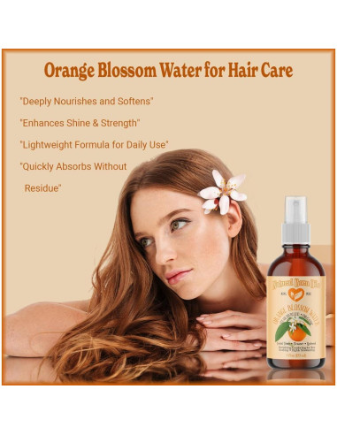 Agua de Flor de Naranjo 118ml Natural Born Oils