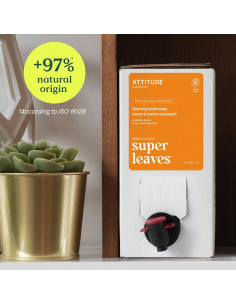 Recarga Jabón de Manos Espumoso ATTITUDE 4L Vegano EWG 2