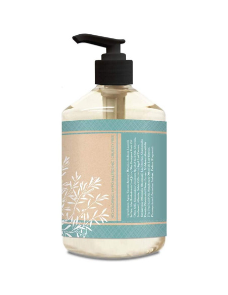 Jabón Líquido Natural para Manos Olivia Care 523 g - Té Verde