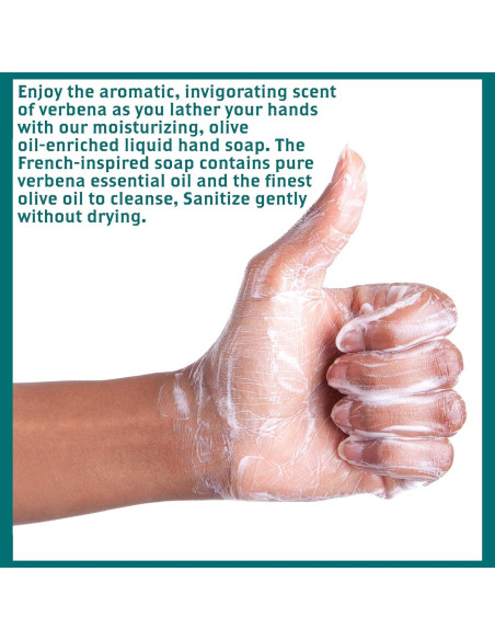 Jabón Líquido Natural para Manos Olivia Care 523 g - Té Verde