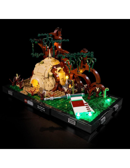 Kit de Iluminación LED BRIKSMAX para LEGO 75330 Dagobah