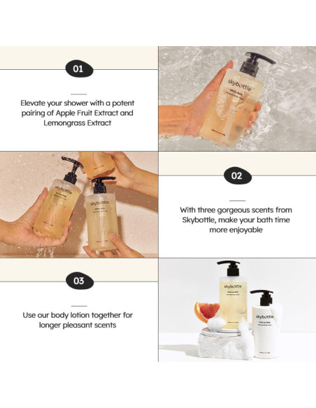 Gel de Baño Skybottle Muhwagua 299 ml - Refrescante y Limpiador