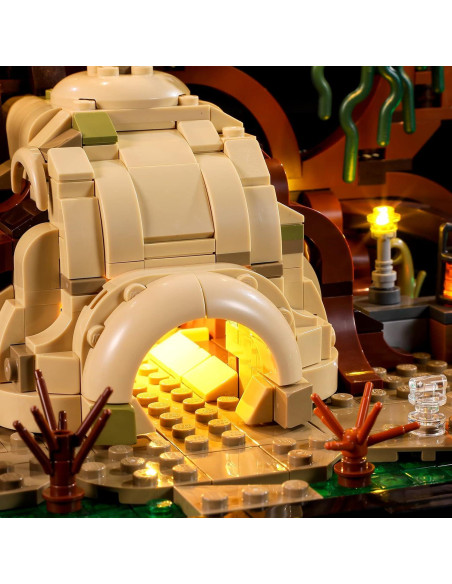 Kit de Iluminación LED BRIKSMAX para LEGO 75330 Dagobah