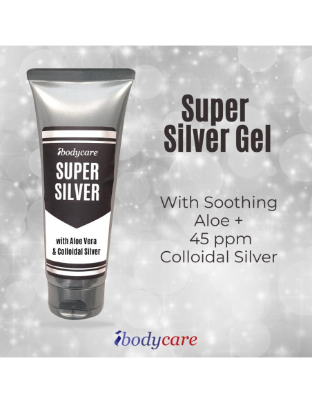 Gel de Plata Coloidal ibodycare 45 PPM 113 g - Hidratante Piel