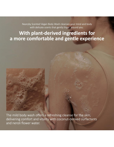 Gel de Ducha Vegano Hersteller 300ml Aroma Higo Hidratante