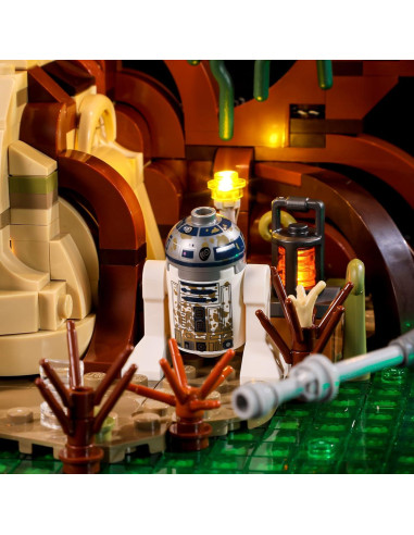 Kit de Iluminación LED BRIKSMAX para LEGO 75330 Dagobah