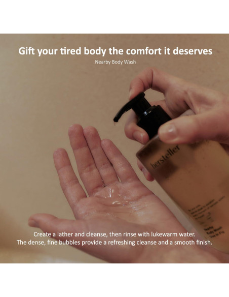 Gel de Ducha Vegano Hersteller 300ml Aroma Higo Hidratante Gel de Ducha Vegano Hersteller 300ml Aroma Higo Hidratante