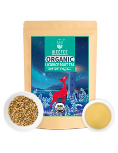 Té de Raíz de Regaliz Orgánico WT WEETEE 226.8g Sin Cafeína