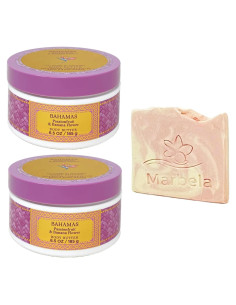 Mantecas Corporales Bahamas Fruta de Pasión y Plátano 2x185g