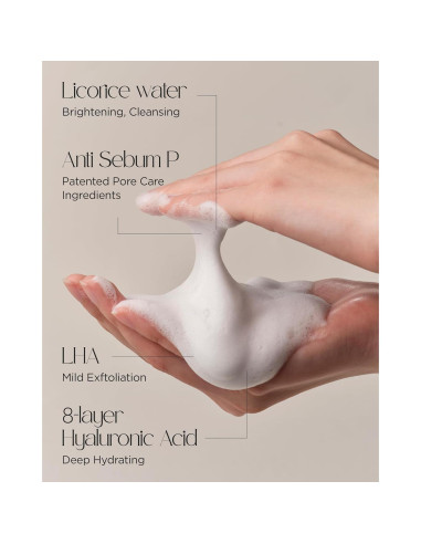 ACWELL Gel Limpiador Facial Espumoso pH Equilibrante 160 ml