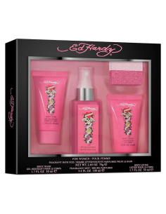Conjunto de fragancias Ed Hardy para mujer 4 piezas
