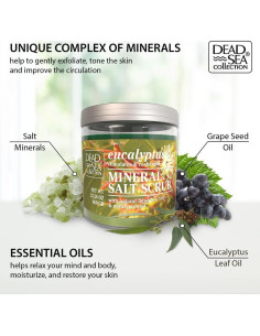 Exfoliante Corporal Eucalipto Colección del Mar Muerto 660g 2