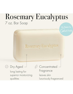 Jabón de Barra LAFCO Nueva York Romero Eucalipto 198 g Natural 2