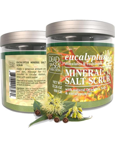 Exfoliante Corporal Eucalipto Colección del Mar Muerto 660g