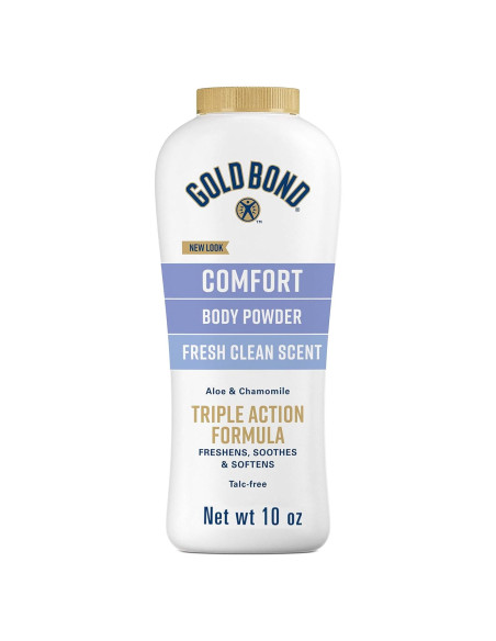 Polvo Corporal Gold Bond Comfort 283.5 g Libre de Talco Aloe Manzanilla