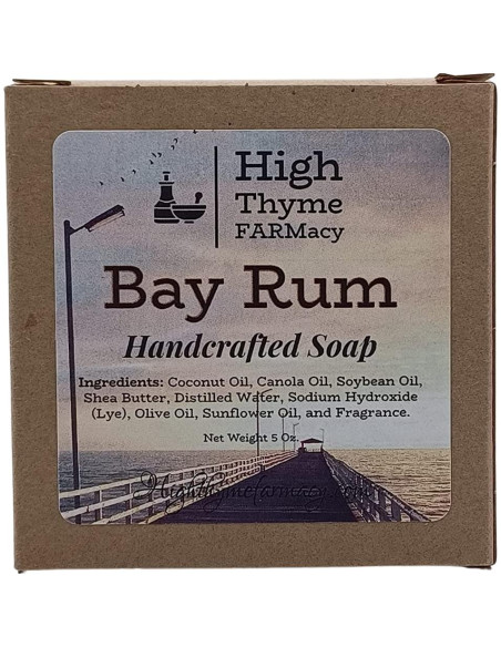 Jabón de Bay Rum High Thyme FARMacy 142g Hidratante Jabón de Bay Rum High Thyme FARMacy 142g Hidratante