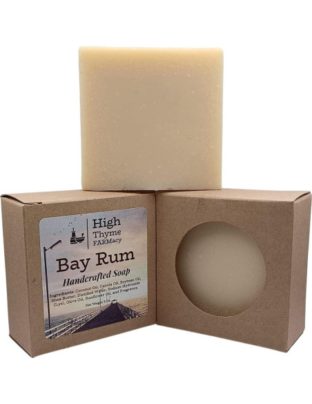 Jabón de Bay Rum High Thyme FARMacy 142g Hidratante Jabón de Bay Rum High Thyme FARMacy 142g Hidratante