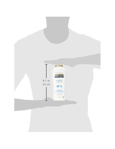 Polvo Corporal Gold Bond Comfort 283.5 g Libre de Talco Aloe Manzanilla