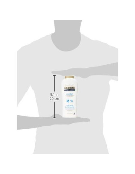 Polvo Corporal Gold Bond Comfort 283.5 g Libre de Talco Aloe Manzanilla