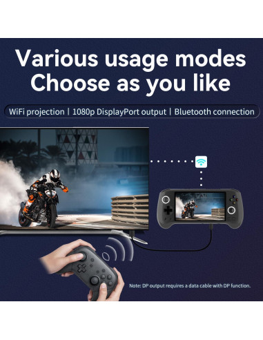 Consola de Juegos Portátil Doriteney RG556 5.48" AMOLED 8GB