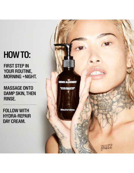 Limpiador Facial en Gel Suave Grown Alchemist 200ml Natural Limpiador Facial en Gel Suave Grown Alchemist 200ml Natural