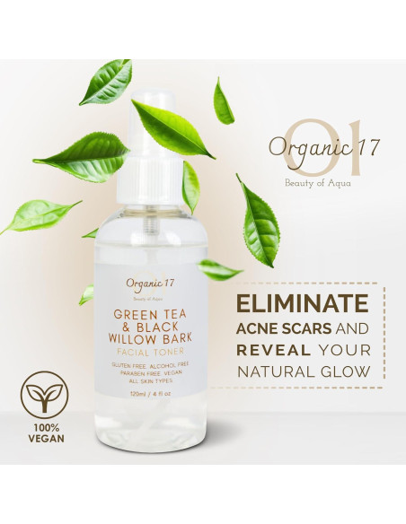 Spray Tonificante Hidratante 120ml 01 Organic - Té Verde