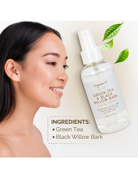 Spray Tonificante Hidratante 120ml 01 Organic - Té Verde