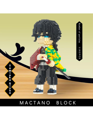 Set de Construcción Giyuu Tomioka MACTANO 16.99 cm Anime