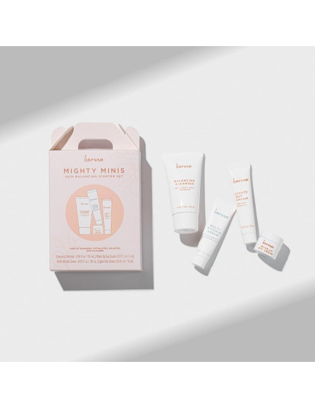Set de Cuidado de Piel Karuna Mighty Minis + 4 Mascarillas