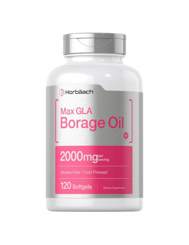 Cápsulas de Aceite de Borraja Horbach 2000 mg - 120 Gelatinas