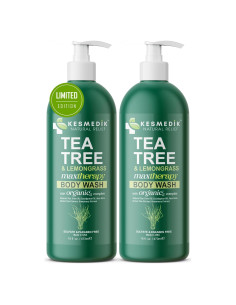 Jabón Corporal MaxTherapy 473ml x2 - Árbol de Té y Hierba Limón