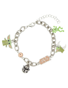 Pulsera de Encanto Bebé Yoda Bioworld 25.4 cm The Mandalorian