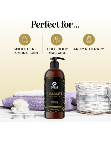 Aceite de Masaje Anticelulitis Maple Holistics 248g - Reafirmante