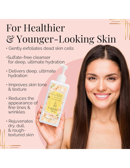 Jabón Corporal Hidratante Nakery SkinRestore 350ml - Piel Sensible