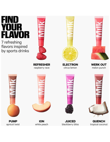 Bálsamo Labial Electrolyte Balmade Milk Makeup - Hidratante Transparente