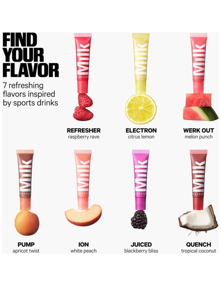 Bálsamo Labial Electrolyte Balmade Milk Makeup - Hidratante Transparente