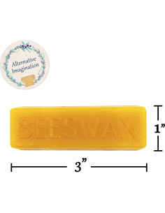 Cera de Abeja Pura Alternativa Imaginación 28.35g Artesanal 2