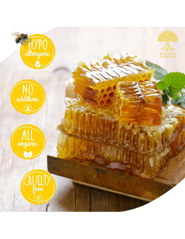 Bloques de Cera de Abeja Amarilla Eco Lux 8 Piezas 100% Natural