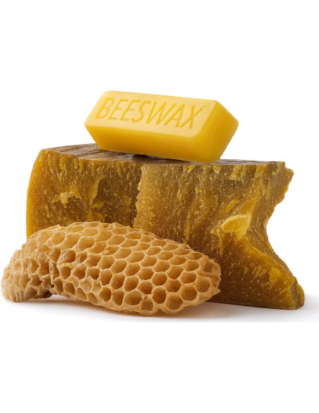 Bloques de Cera de Abeja Amarilla Eco Lux 8 Piezas 100% Natural