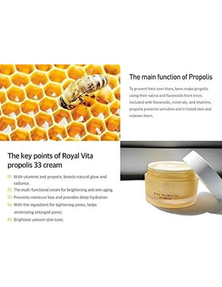 Crema Real Vita Propolis 50ml - Cuidado Piel Radiante