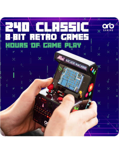 Mini Máquina de Arcade Retro Thumbs Up 240 Juegos 8-Bit 2