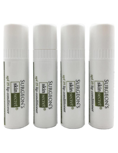 Acondicionador Labial Secretos de Piel del Cirujano SPF25 - 4 Unidades de 8.5g