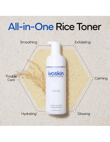 Tónico Espuma Hidratante Hankook 150 ml - Piel Radiante