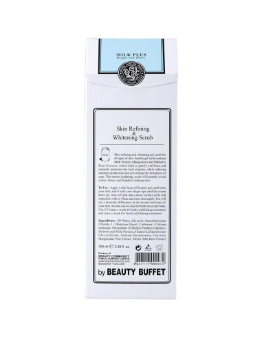 Exfoliante de Gel de Leche Scentio 100 ml - Suaviza y Renueva