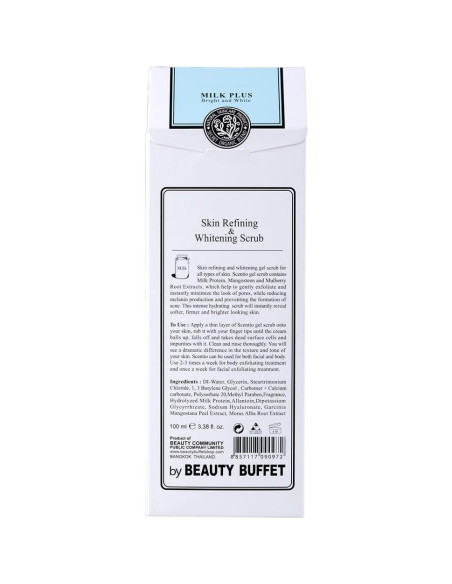 Exfoliante de Gel de Leche Scentio 100 ml - Suaviza y Renueva