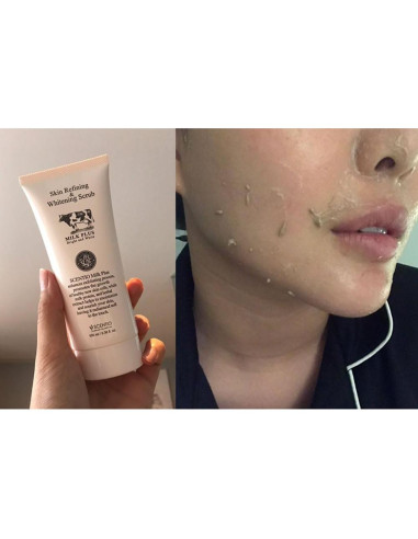 Exfoliante de Gel de Leche Scentio 100 ml - Suaviza y Renueva