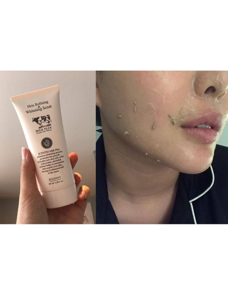 Exfoliante de Gel de Leche Scentio 100 ml - Suaviza y Renueva