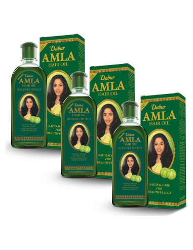 Aceite Capilar Dabur Amla 500ml x3 - Cuidado Natural Unisex