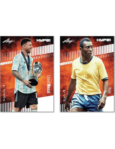 Paquete Superpack de Fútbol III - Leaf - 11 Tarjetas Mint+